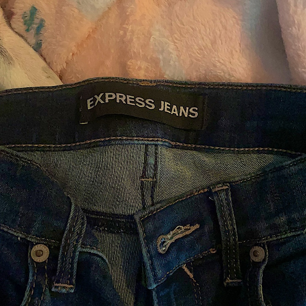 Express Low rise bootcut jeans